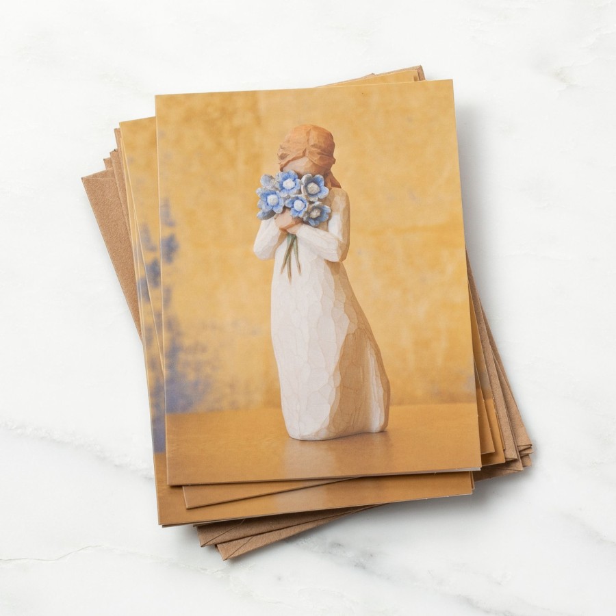 Relationships WILLOW TREE | Forget-Me-Not Notecards—Pack Of 8