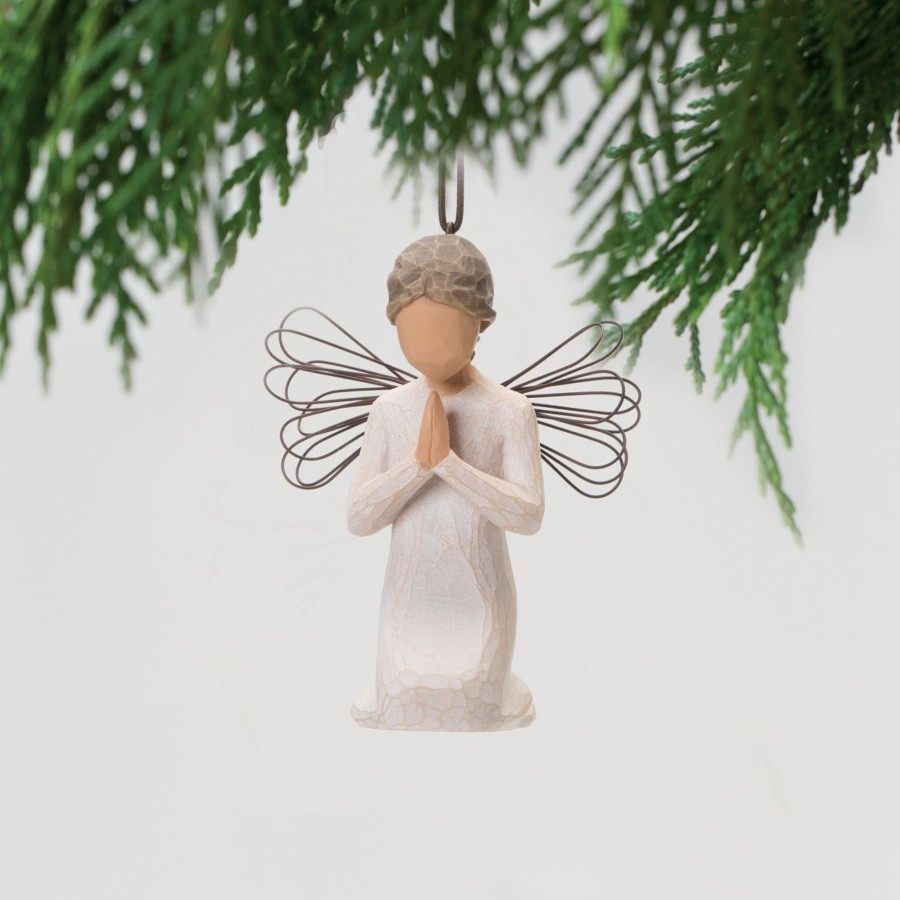 Sculptures WILLOW TREE | Angel Of Prayer Ornament