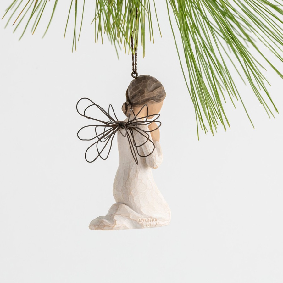 Sculptures WILLOW TREE | Angel Of Prayer Ornament